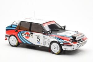 Lancia Delta Integrale 16V #5 J. Kankkunen / J. Piironen Rally Safari 1990 IXO 1:18 18RMC139C Metall - pilt 4/6