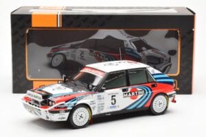 Lancia Delta Integrale 16V #5 J. Kankkunen / J. Piironen Rally Safari 1990 IXO 1:18 18RMC139C Metall - pilt 6/6