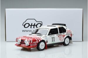 Lancia Delta S4 Group B #3 M. Alen / I. Kivimäki Olympus Rally 1986 Otto 1:18 OT976 Metall - pilt 6/6