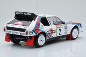 Lancia Delta S4 #2 M. Alen / I. Kivimaki Rally San Remo 1986 IXO 1:18 18RMC130A Metall - pilt 2/6