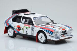Lancia Delta S4 #2 M. Alen / I. Kivimaki Rally San Remo 1986 IXO 1:18 18RMC130A Metall - pilt 4/6