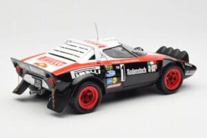 Lancia Stratos HF #1 Hunsruck Rally 1978 Kyosho 1:18 08130D Metall - pilt 3/8