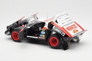 Lancia Stratos HF #1 Hunsruck Rally 1978 Kyosho 1:18 08130D Metall - pilt 5/8