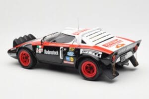 Lancia Stratos HF #1 Hunsruck Rally 1978 Kyosho 1:18 08130D Metall - pilt 7/8