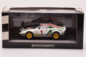 Lancia Stratos #1 S. Munari / S. Maiga Rally Monte Carlo 1977 Minichamps 1:43 430771201 Metall - pilt 4/4