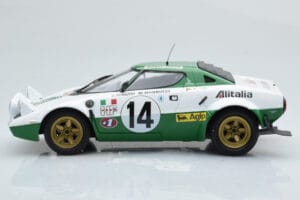 Lancia Stratos Alitalia #14 S. Munari / M. Mannucci Winners Rally Monte Carlo 1975 Minichamps 1:18 155751714 Metall - pilt 3/6