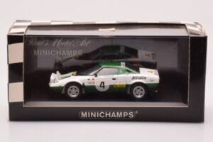 Lancia Stratos Alitalia #4 B. Waldegaard / H. Thorzelius Winner Rally Sweden 1975 Minichamps 1:43 430751204 Metall - pilt 4/4