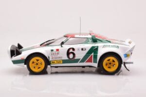 Lancia Stratos HF #6 B. Waldegård / H. Thorszelius Rally Monte Carlo 1976 IXO 1:18 18RMC162B Metall - pilt 3/6