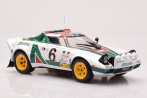 Lancia Stratos HF #6 B. Waldegård / H. Thorszelius Rally Monte Carlo 1976 IXO 1:18 18RMC162B Metall - pilt 4/6