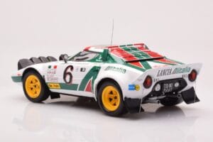 Lancia Stratos HF #6 B. Waldegård / H. Thorszelius Rally Monte Carlo 1976 IXO 1:18 18RMC162B Metall - pilt 5/6