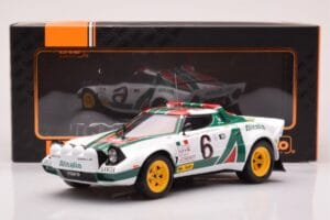 Lancia Stratos HF #6 B. Waldegård / H. Thorszelius Rally Monte Carlo 1976 IXO 1:18 18RMC162B Metall - pilt 6/6