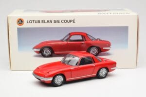 Lotus Elan S2 SE Coupe Punane AUTOart 1:18 75351 Metall - pilt 8/8
