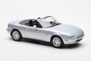 Mazda MX-5 NA Hõbedane Norev 1:18 188023 Metall - pilt 5/7