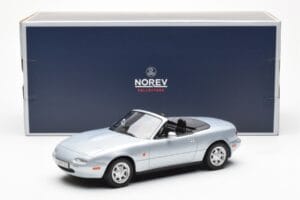 Mazda MX-5 NA Hõbedane Norev 1:18 188023 Metall - pilt 7/7