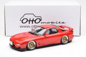 Mazda RX-7 FD Khyzyl Saleem Punane Otto 1:18 OT1062 Vaik - pilt 6/6