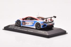 McLaren 12C GT3 #82 Russian Team A. Vasiliev / D. Vasiliauskas / M. Asmer / B. Spengler Spa 24 Hours 2014 Minichamps 1:43 437 - pilt 3/4