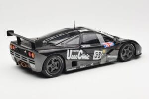 McLaren F1 GTR #59 J-J. Lehto / Y. Dalmas / M. Sekiya 24 Hours of Le Mans Winner 1995 UT Models 1:18 530151859 Metall - pilt 2/6