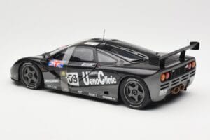 McLaren F1 GTR #59 J-J. Lehto / Y. Dalmas / M. Sekiya 24 Hours of Le Mans Winner 1995 UT Models 1:18 530151859 Metall - pilt 5/6