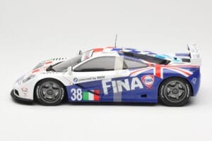 McLaren F1 GTR #38 M. Duez / M. Soper / E. Lafitte Team Bigazzi 24 Hours of Le Mans 1996 UT Models 1:18 80439421484 Metall - pilt 3/6