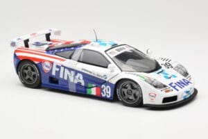 McLaren F1 GTR #39 N. Piquet / J. Cecotto / D. Sullivan Team Bigazzi 24 Hours of Le Mans 1996 UT Models 1:18 80439421485 Meta - pilt 2/6