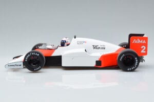 McLaren MP4/2B Marlboro #2 A. Prost Monaco GP Winner World Champion 1985 MCG 1:18 MCG18606F Metall - pilt 3/6