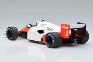 McLaren MP4/2B Marlboro #2 A. Prost Monaco GP Winner World Champion 1985 MCG 1:18 MCG18606F Metall - pilt 5/6
