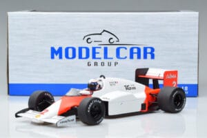 McLaren MP4/2B Marlboro #2 A. Prost Monaco GP Winner World Champion 1985 MCG 1:18 MCG18606F Metall - pilt 6/6