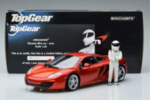 McLaren MP4-12C Stig Top Gear Figuuriga Minichamps 1:18 519101330 Metall - pilt 7/7