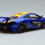 McLaren P1 GTR Sinine Kollaste Triipudega AUTOart 1:18 - image 3 of 7