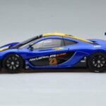 McLaren P1 GTR Sinine Kollaste Triipudega AUTOart 1:18 - image 4 of 7
