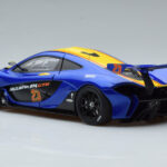 McLaren P1 GTR Sinine Kollaste Triipudega AUTOart 1:18 - image 6 of 7