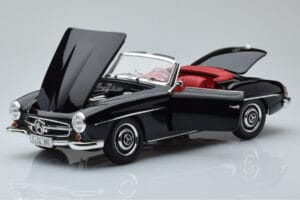Mercedes 190 SL W121 Kabriolett Must Minichamps 1:18 100037030 Metall - pilt 2/8