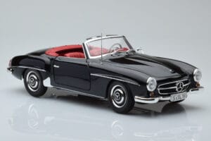 Mercedes 190 SL W121 Kabriolett Must Minichamps 1:18 100037030 Metall - pilt 5/8