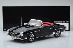 Mercedes 190 SL W121 Kabriolett Must Minichamps 1:18 100037030 Metall - pilt 8/8