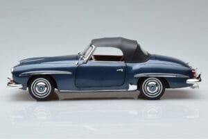 Mercedes 190 SL W121 Roadster Sinine Norev 1:18 B66040625 Metall - pilt 4/8