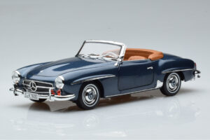 Mercedes 190 SL W121 Roadster Sinine Norev 1:18