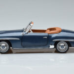 Mercedes 190 SL W121 Roadster Sinine Norev 1:18 - image 5 of 8