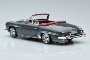 Mercedes 190 SL W121 Roadster Hall Norev 1:18 183402 Metall - pilt 6/8