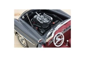 Mercedes 190 SL W121 Roadster Hall Norev 1:18 183402 Metall - pilt 7/8