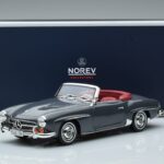 Mercedes 190 SL W121 Roadster Hall Norev 1:18 183402 Metall - image 8 of 8