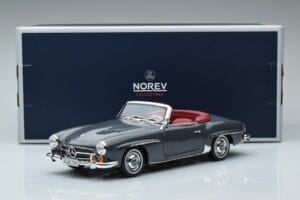 Mercedes 190 SL W121 Roadster Hall Norev 1:18 183402 Metall - pilt 8/8