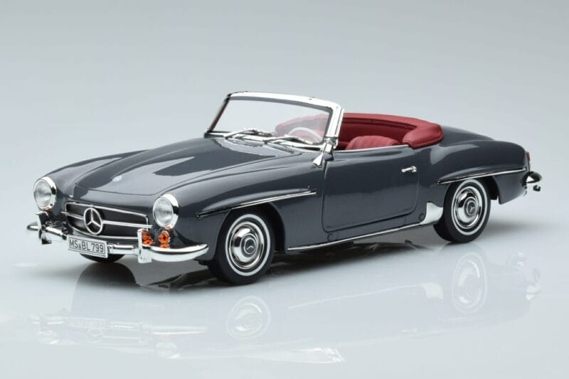 Mercedes 190 SL W121 Roadster Hall Norev 1:18 183402 Metall