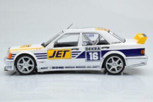 Mercedes 190E 2.5-16 W201 EVO 1 Jet #16 F. Biela Team Ms-Jet Racing DTM 1990 Minichamps 1:18 155903616 Metall - pilt 3/6