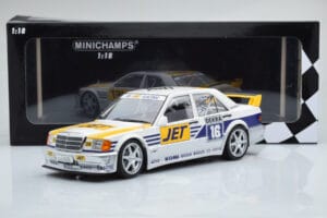 Mercedes 190E 2.5-16 W201 EVO 1 Jet #16 F. Biela Team Ms-Jet Racing DTM 1990 Minichamps 1:18 155903616 Metall - pilt 6/6