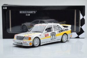 Mercedes 190E 2.5-16 W201 EVO 1 Karcher #77 F. Kreutzpointer Team AMG-Mercedes DTM 1990 Minichamps 1:18 155903677 Metall - pilt 6/6