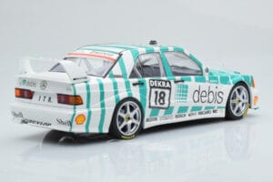 Mercedes 190E 2.5-16 W201 EVO 2 Debis #18 F. Giroix Team Zackspeed DTM 1991 Minichamps 1:18 155913618 Metall - pilt 2/6