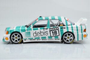 Mercedes 190E 2.5-16 W201 EVO 2 Debis #18 F. Giroix Team Zackspeed DTM 1991 Minichamps 1:18 155913618 Metall - pilt 3/6