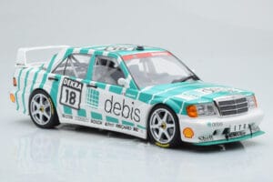 Mercedes 190E 2.5-16 W201 EVO 2 Debis #18 F. Giroix Team Zackspeed DTM 1991 Minichamps 1:18 155913618 Metall - pilt 4/6