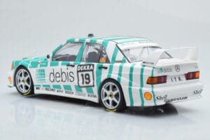Mercedes 190E 2.5-16 W201 EVO 2 Debis #19 R. Asch Team Zackspeed DTM 1991 Minichamps 1:18 155913619 Metall - pilt 5/6
