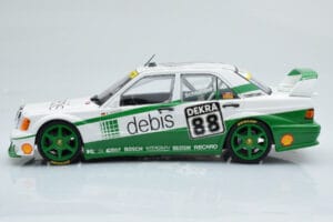 Mercedes 190E 2.5-16 W201 EVO 2 Debis #88 B. Schneider Team Zackspeed DTM 1991 Minichamps 1:18 155913688 Metall - pilt 3/6